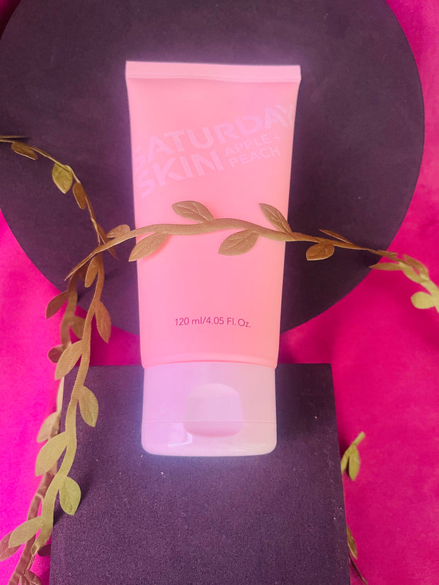 SATURDAY SKIN Rise + Shine Gentle Cleanser-Apple + Peach