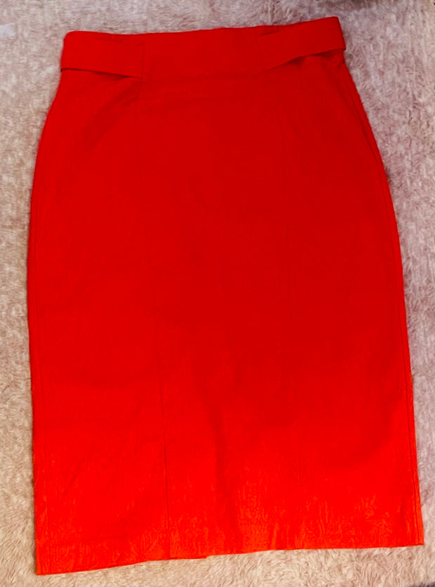 NEW YORK & COMPANY 7TH AVENUE JACQUARD PENCIL SKIRT
