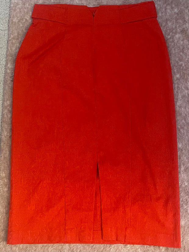 NEW YORK & COMPANY 7TH AVENUE JACQUARD PENCIL SKIRT