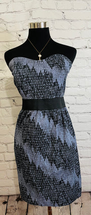 SILENCE + NOISE Strapless Party Dress