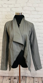 548 Faux Leather Jacket