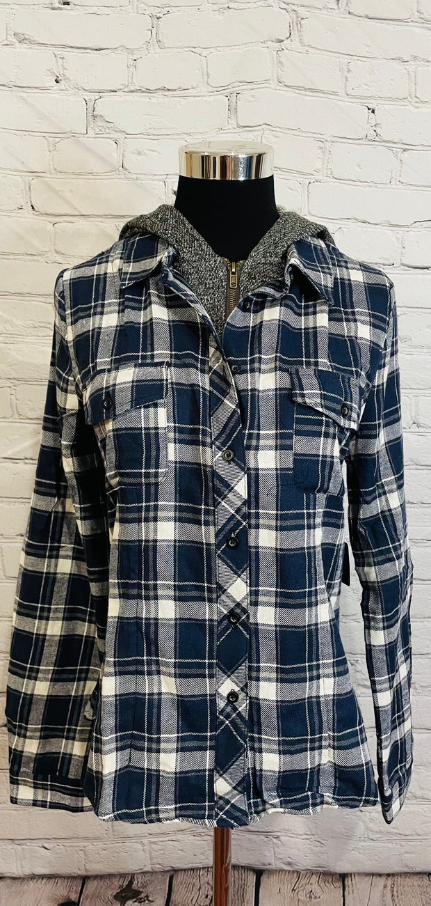 ACTIVE USA Hooded Flannel